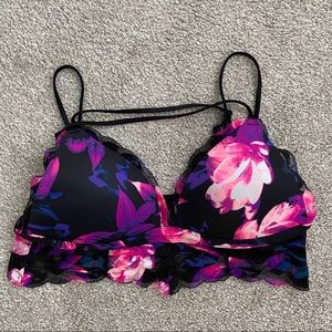 VS Pink Push-up Bra - like new